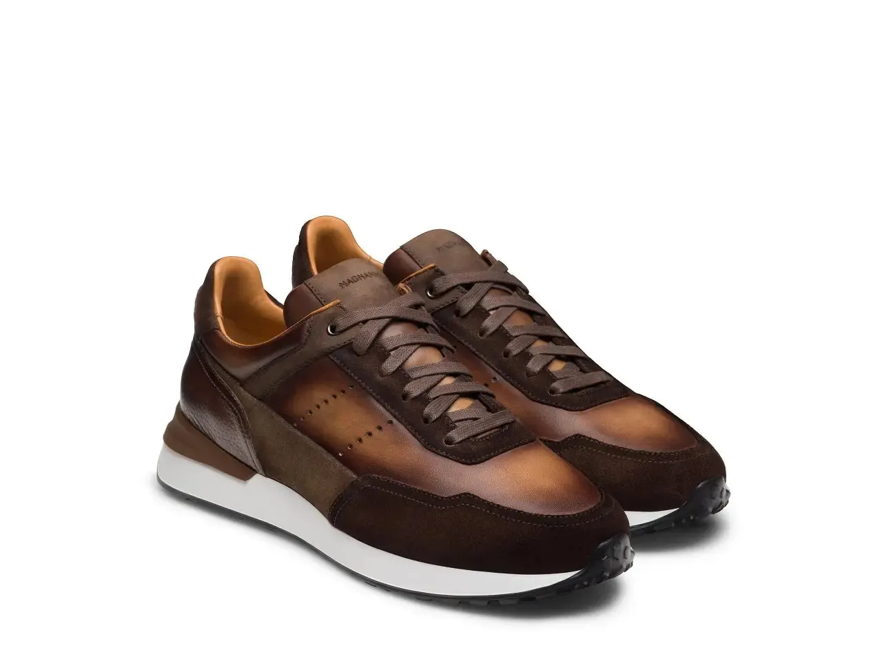 Bravo V Sneaker - Midbrown Suede Grip Step Chill Time