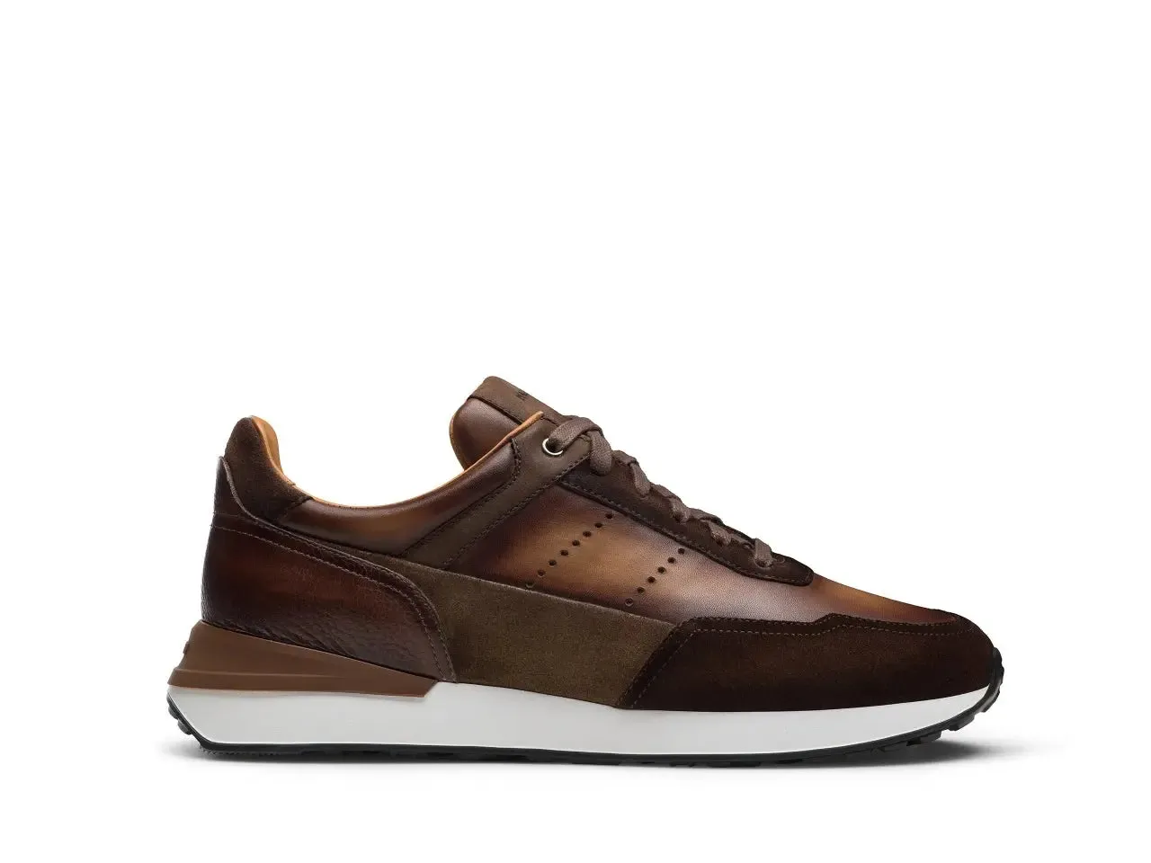 Bravo V Sneaker - Midbrown Suede Alley Run Comfort core