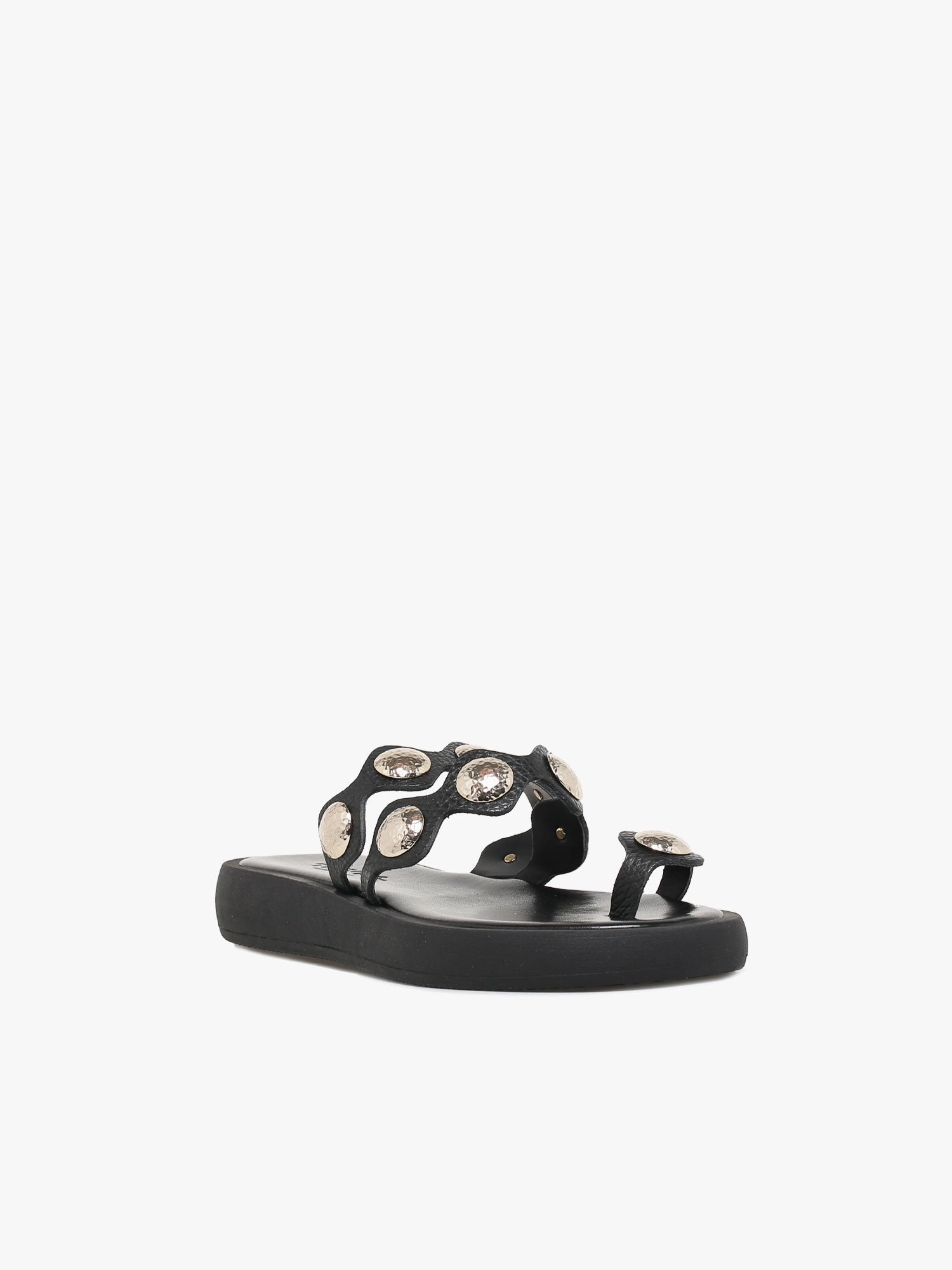 Fiorella Black Pelle Post Gym Cut Outs
