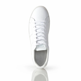 Breathable Linings DAVID AUGUST SNEAKER IN WHITE DAVID AUGUST SNEAKER IN WHITE Canvas Material Effortless Move