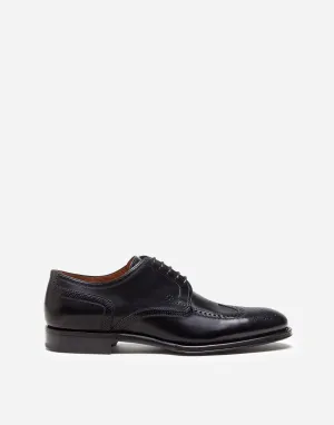 Brogue Detail Derby Shoes