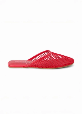 Brooklyn Flat - Red Step Gently Brooklyn Flat - Red Ultimate Comfort Cold resistant
