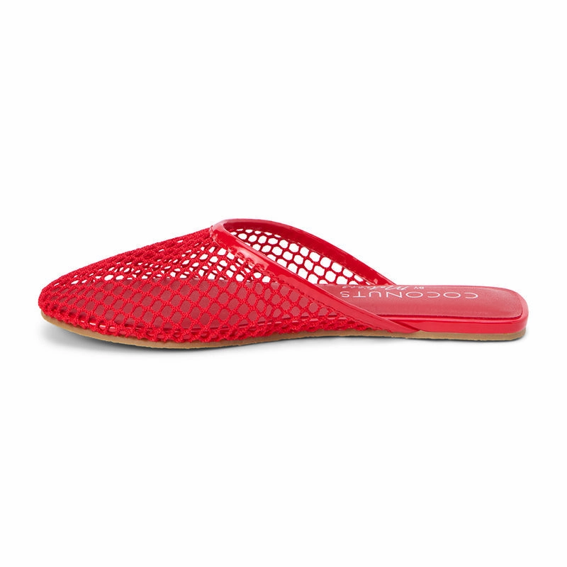Lace Accent Living Ease Brooklyn Flat - Red