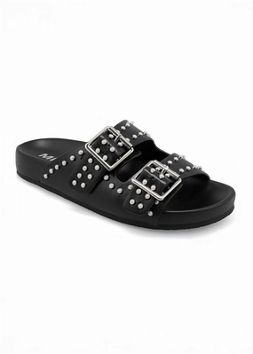 Brooklyn Sandal - Black Anti - fatigue Cultural Event Brooklyn Sandal - Black