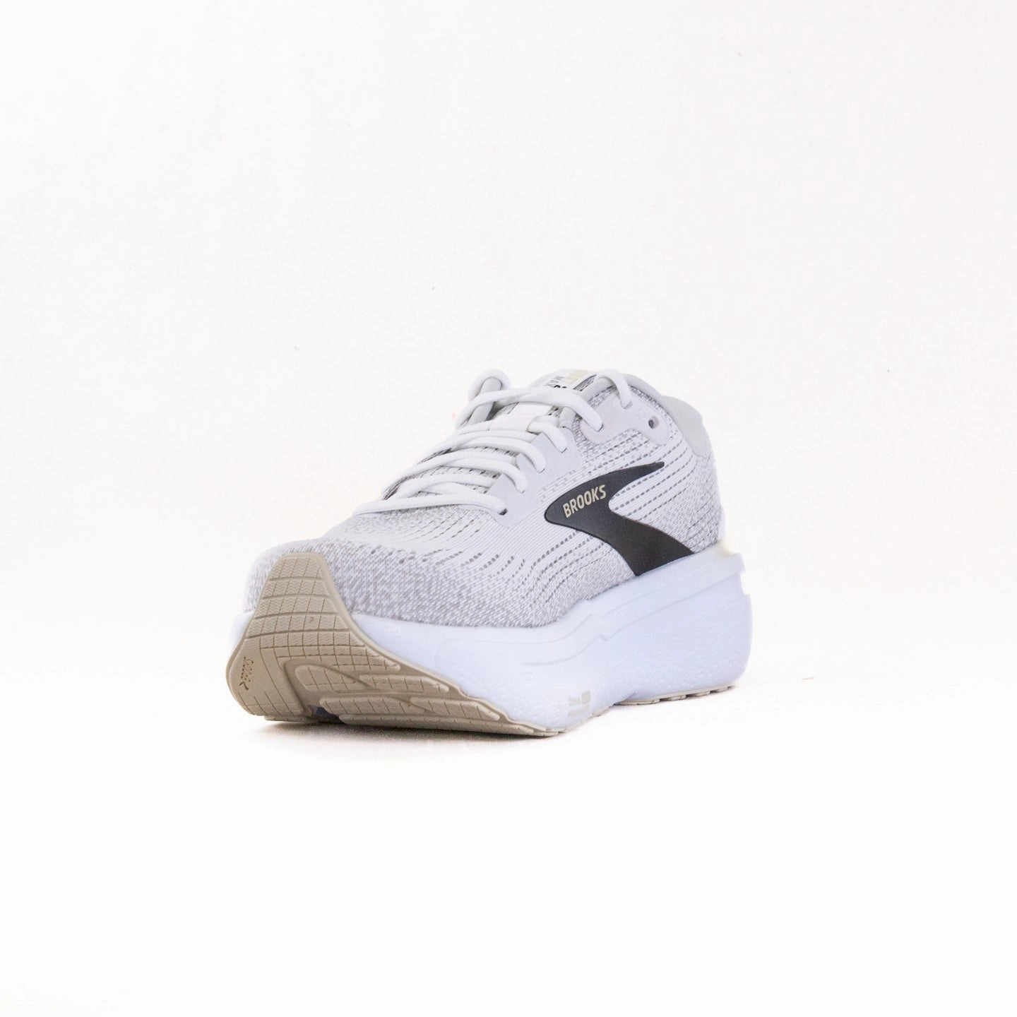 Range Jog Brooks Ghost Max 2 (Men's) - White/Pelican/Oyster