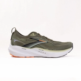 Brooks Glycerin GTS 22 (Men's) - Dusty Olive/Tea/Orange Wear Long Brooks Glycerin GTS 22 (Men's) - Dusty Olive/Tea/Orange work commute