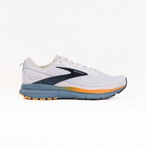 Group Hike Brooks Trace 3 (Men's) - White/Orange/Goblin Blue