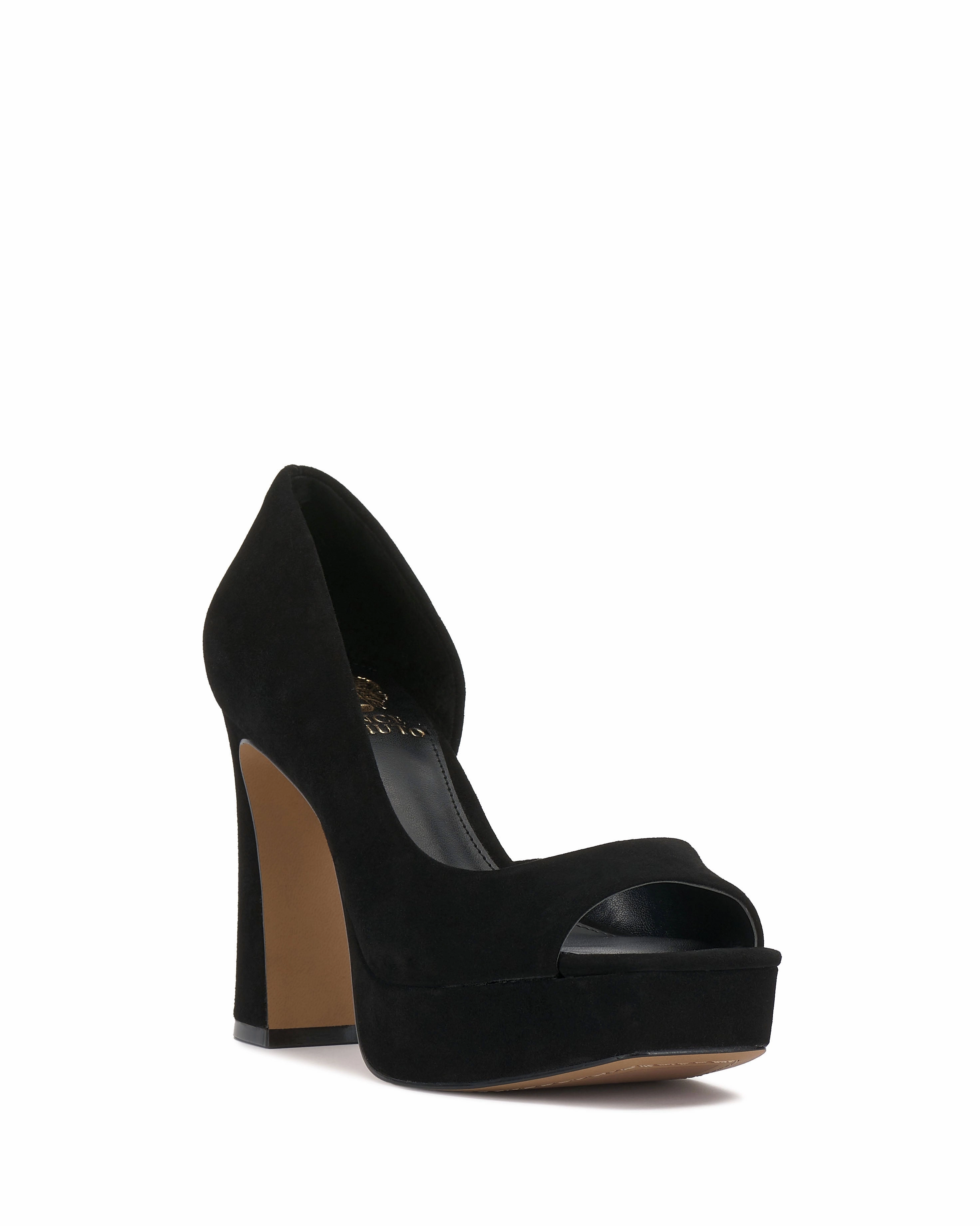 Bryanna Peep Toe Platform Pump Stone Grip