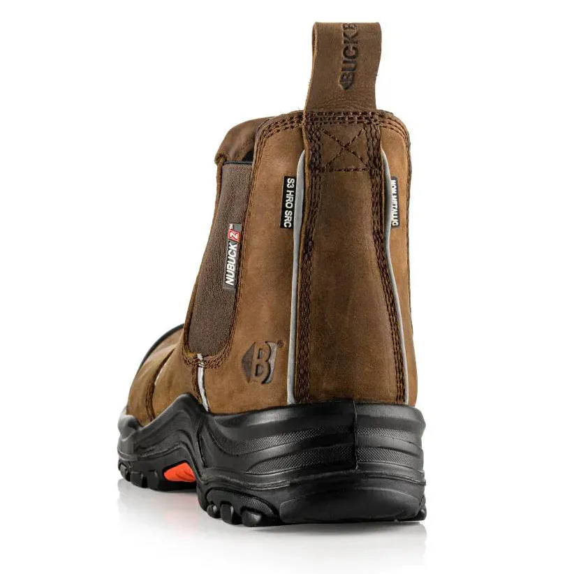 Buckbootz Nubuckz S3 HRO SRC WRU Safety Dealer Boot - NKZ101