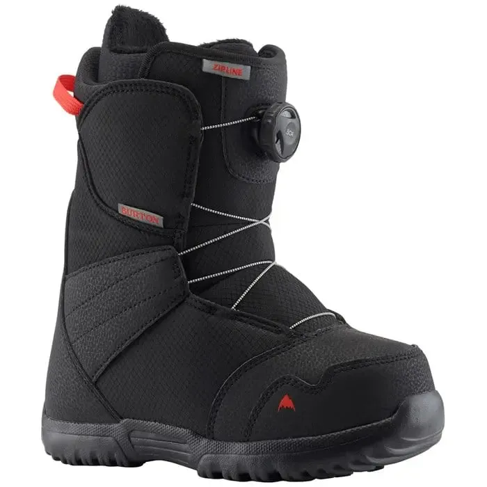 Burton Kids Zipline Boa Boots - Black
