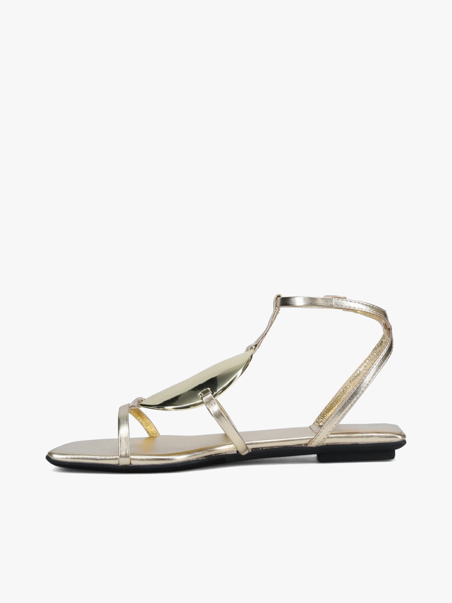 Calanthel Gold Metallic Sporty Comfortable