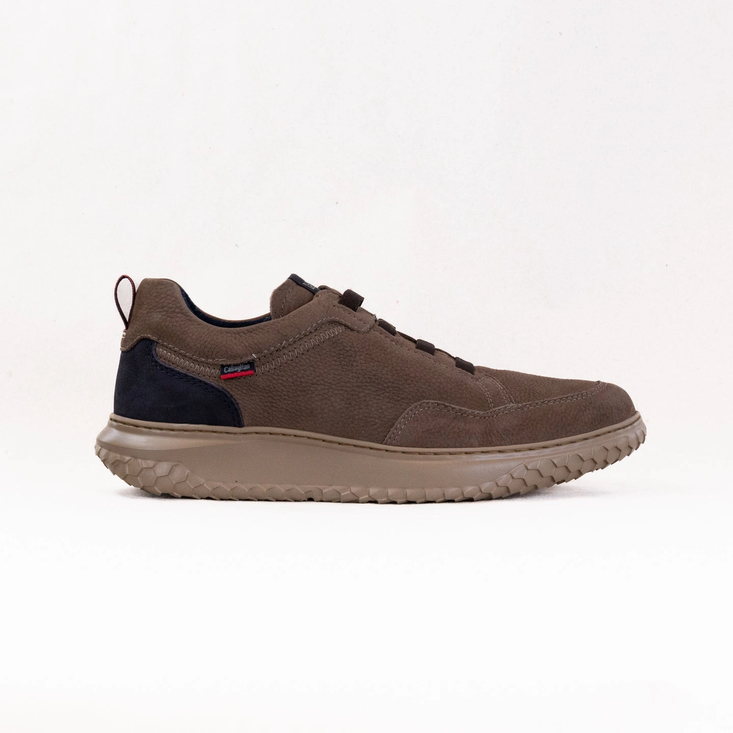 Callaghan Bukaro Terrain (Men's) - Taupe/Marino mesh ventilation