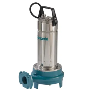 Calpeda GQG6-25 1.50kW Submersible Wastewater Pump With High-Power Grinder (Max 280LPM/250kPa)