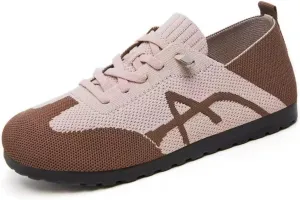 Canvas Chunky Sneakers for Women Non-Slip Comfort Walking Shoes Breathable Summer Casual Shoes