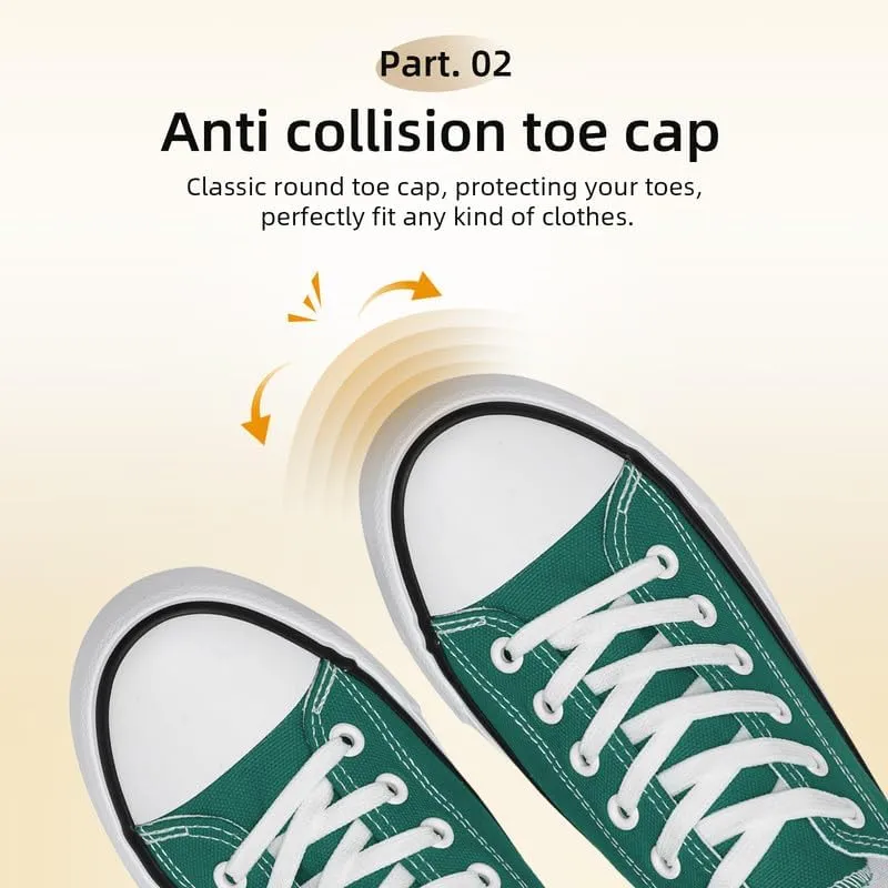 Canvas Shoes for Women Men Low Top Lace Up Sneakers Canvas Fashion Sneakers Classic Casual Walking Shoes Comfortable Breathable