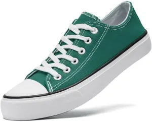 Canvas Shoes for Women Men Low Top Lace Up Sneakers Canvas Fashion Sneakers Classic Casual Walking Shoes Comfortable Breathable