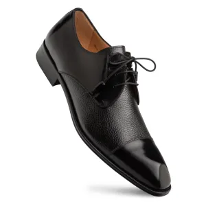 Capello Hi-Shine/Calf Derby-Black | Mezlan Impact-absorbing fit Capello Hi-Shine/Calf Derby-Black | Mezlan Distinctive chic Superior support
