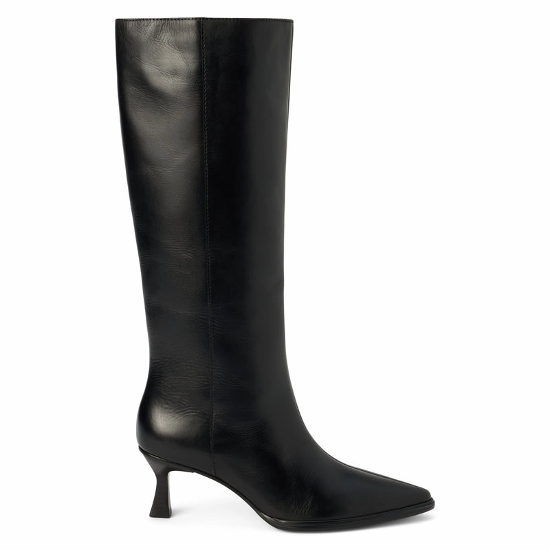 Carlos Tall Black Boot quality - level