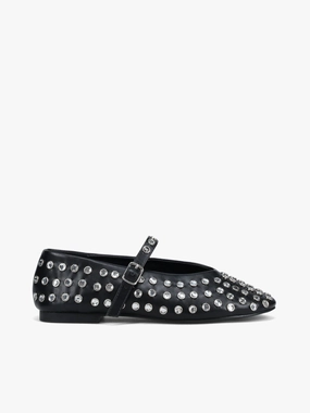 Carlota Black Crystals smooth loafer Carlota Black Crystals smooth Smart Pair Urban Tasks