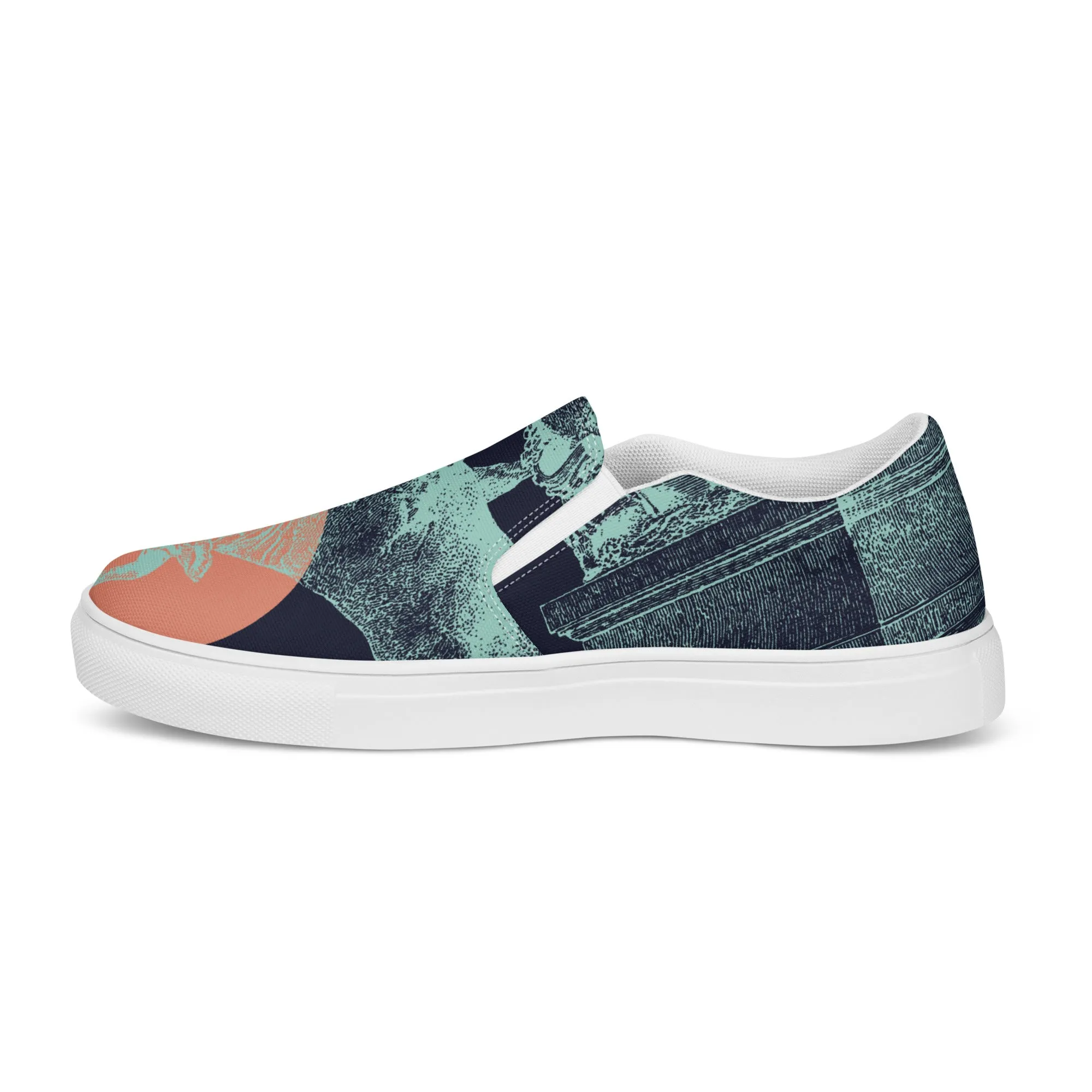 CARPE DIEM Men’s Slip-On Canvas Shoes