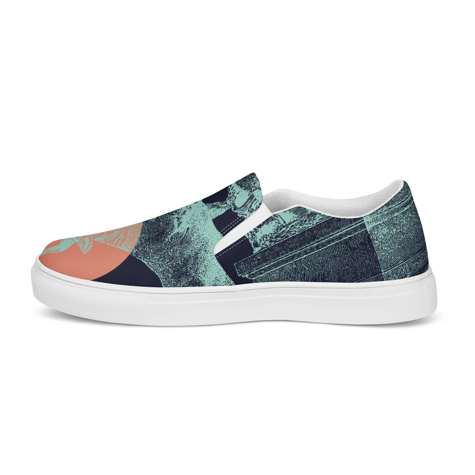 CARPE DIEM Men’s Slip-On Canvas Shoes
