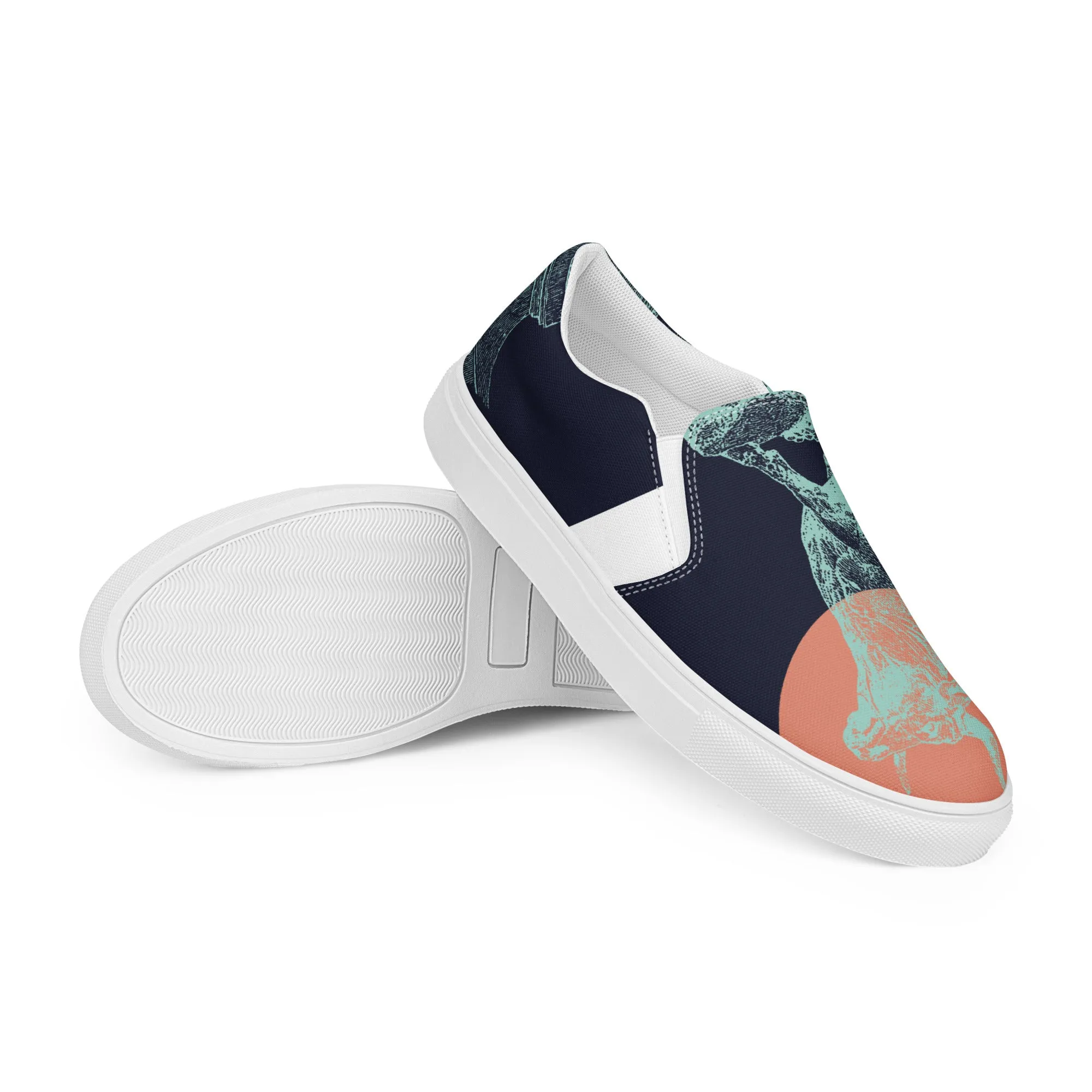 CARPE DIEM Men’s Slip-On Canvas Shoes