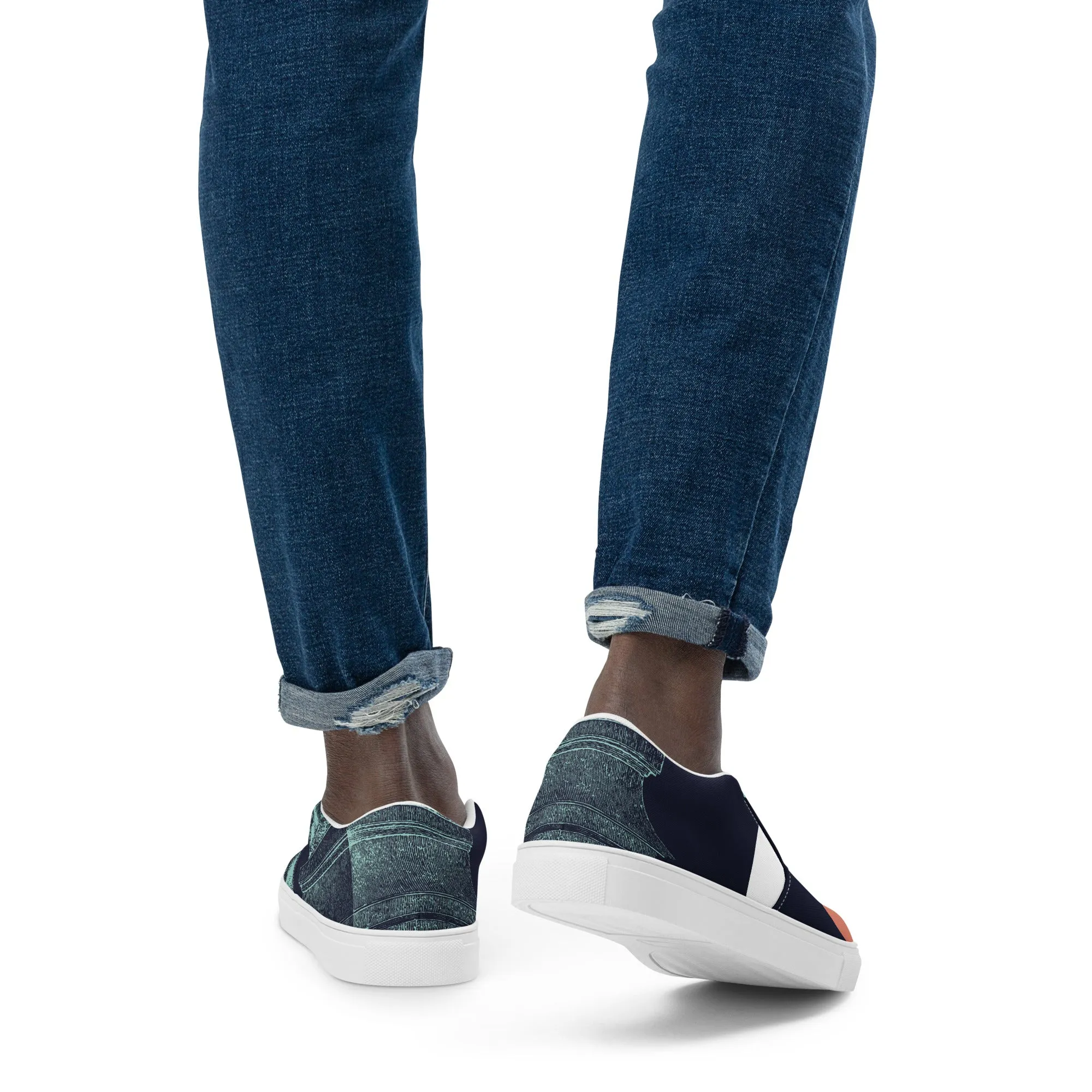 CARPE DIEM Men’s Slip-On Canvas Shoes