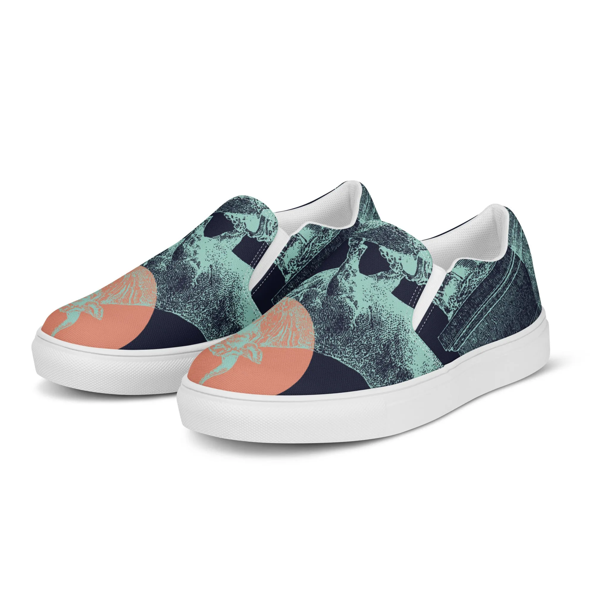 CARPE DIEM Men’s Slip-On Canvas Shoes