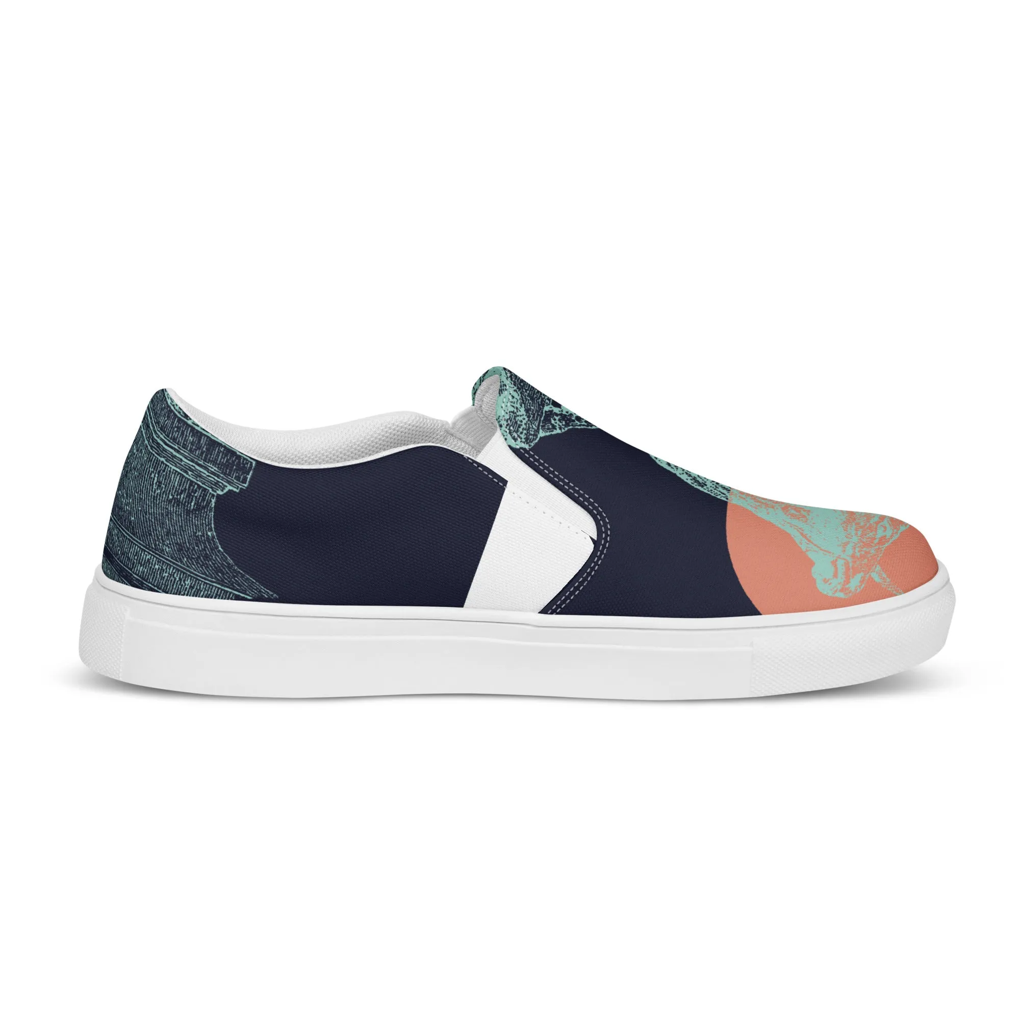 CARPE DIEM Men’s Slip-On Canvas Shoes