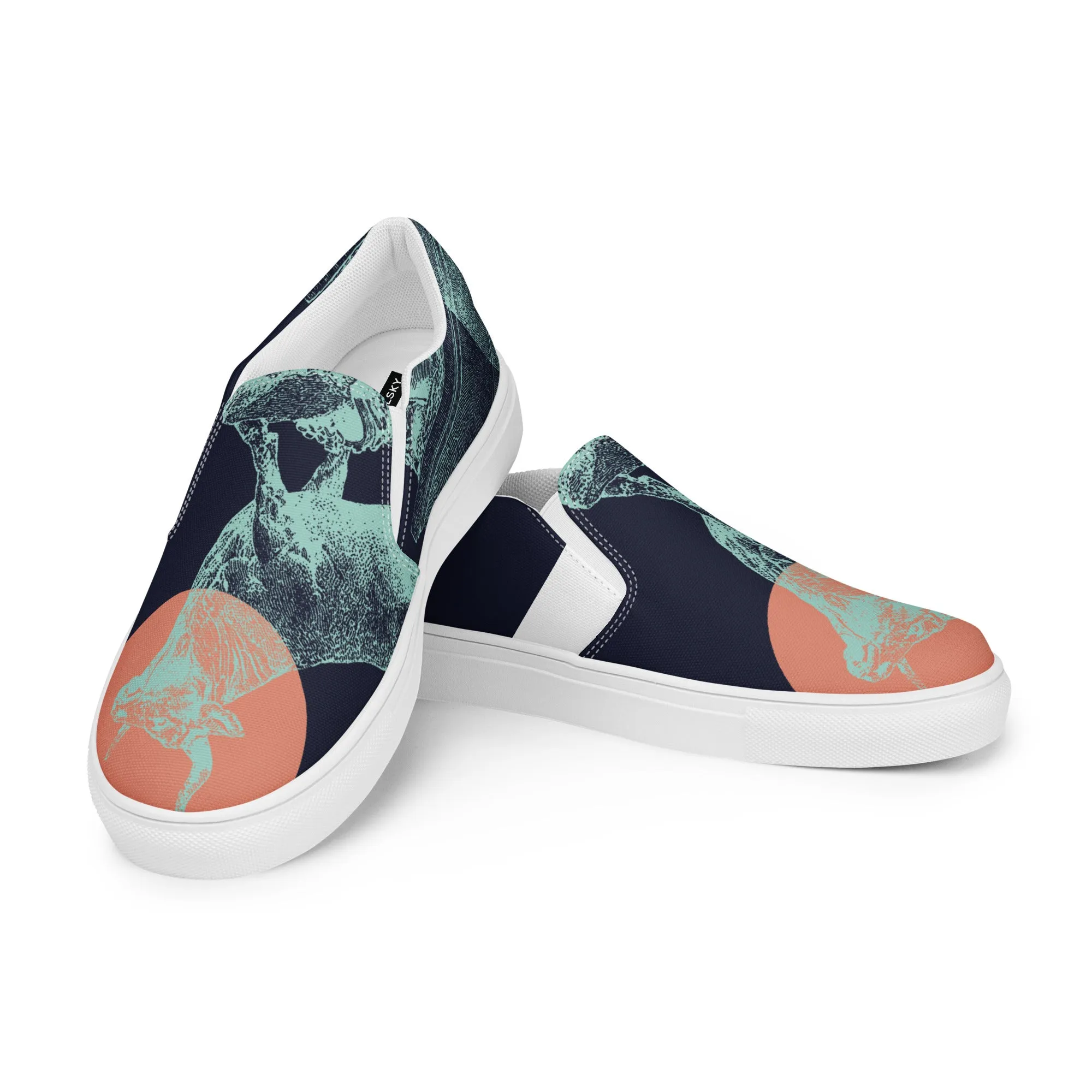 CARPE DIEM Men’s Slip-On Canvas Shoes