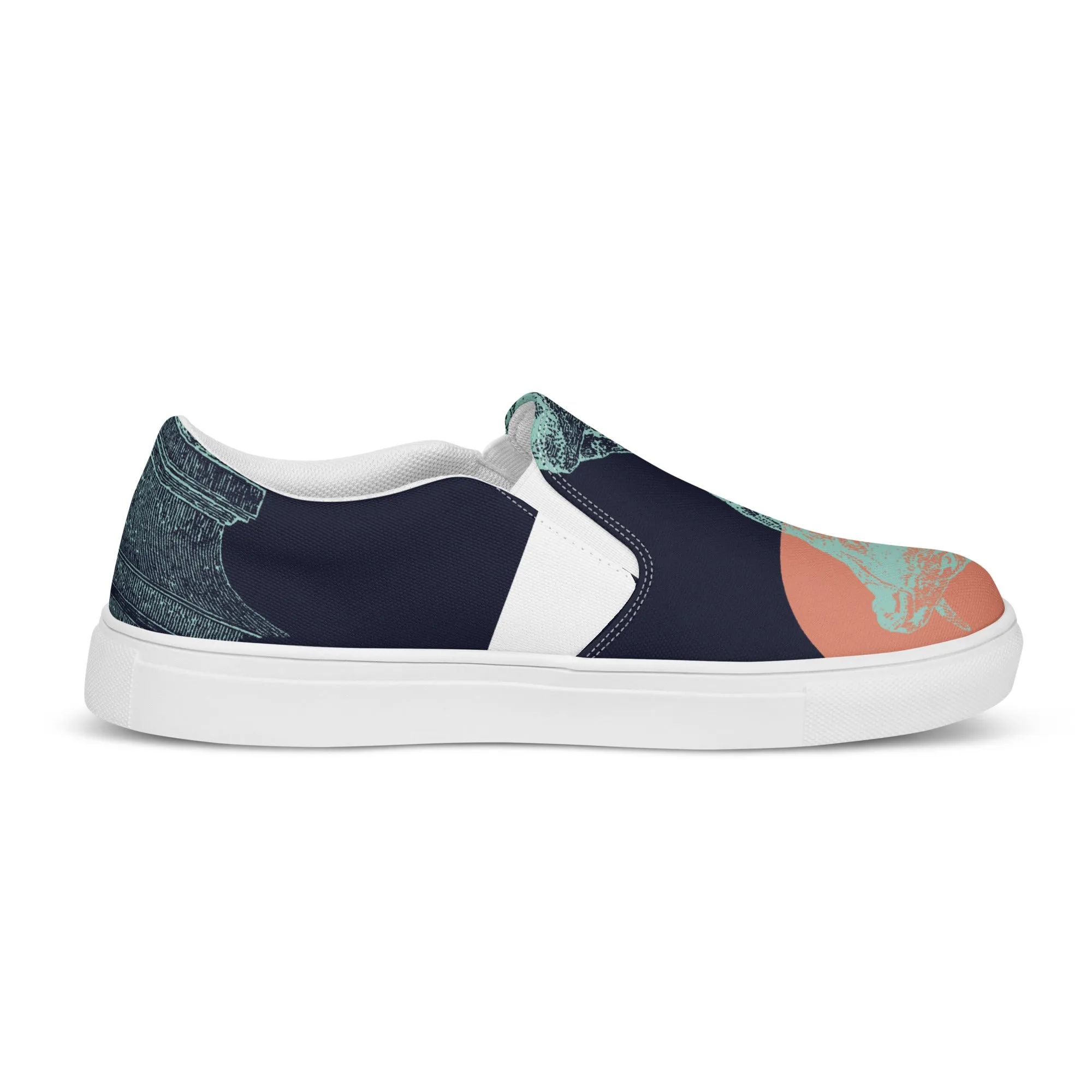 CARPE DIEM Men’s Slip-On Canvas Shoes