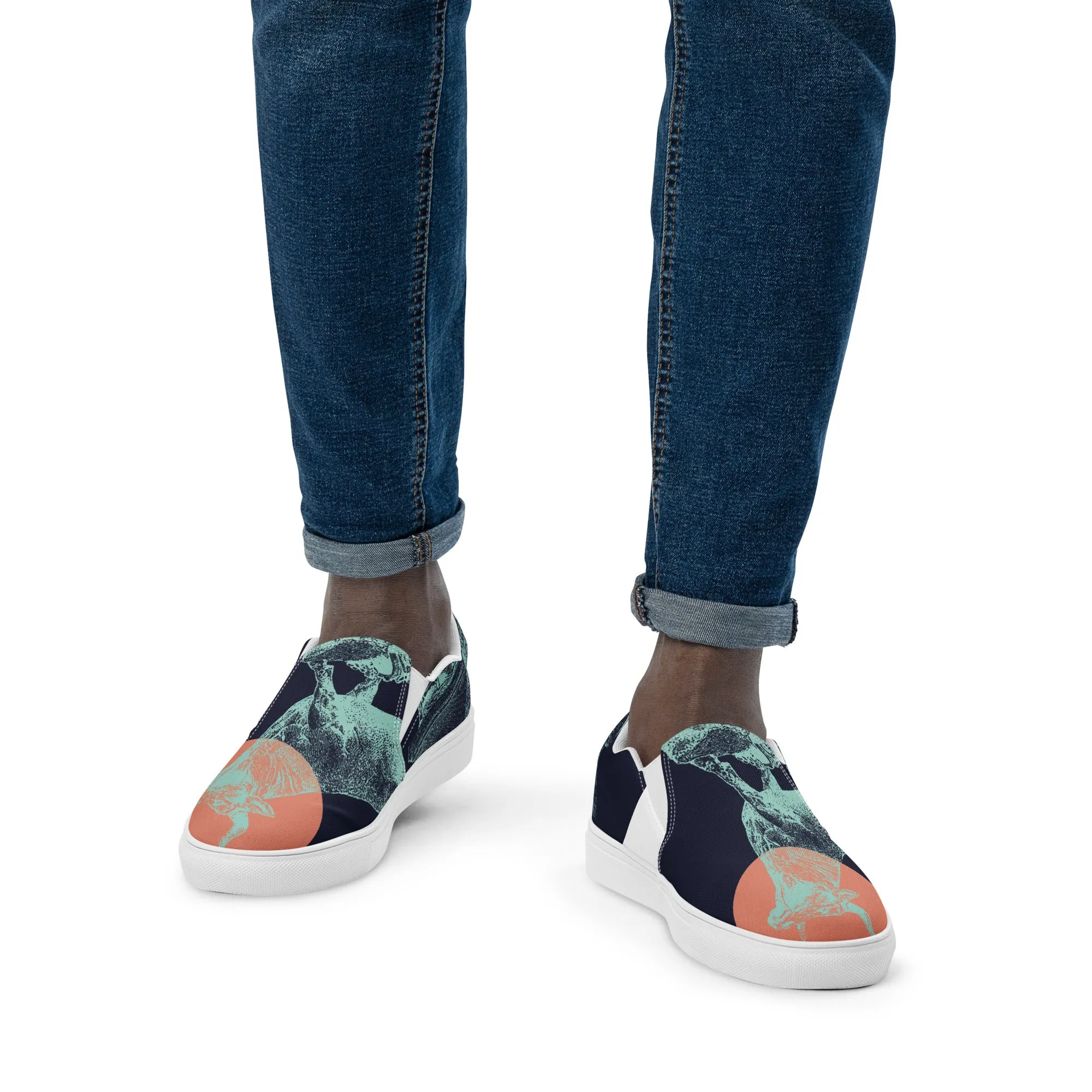 CARPE DIEM Men’s Slip-On Canvas Shoes