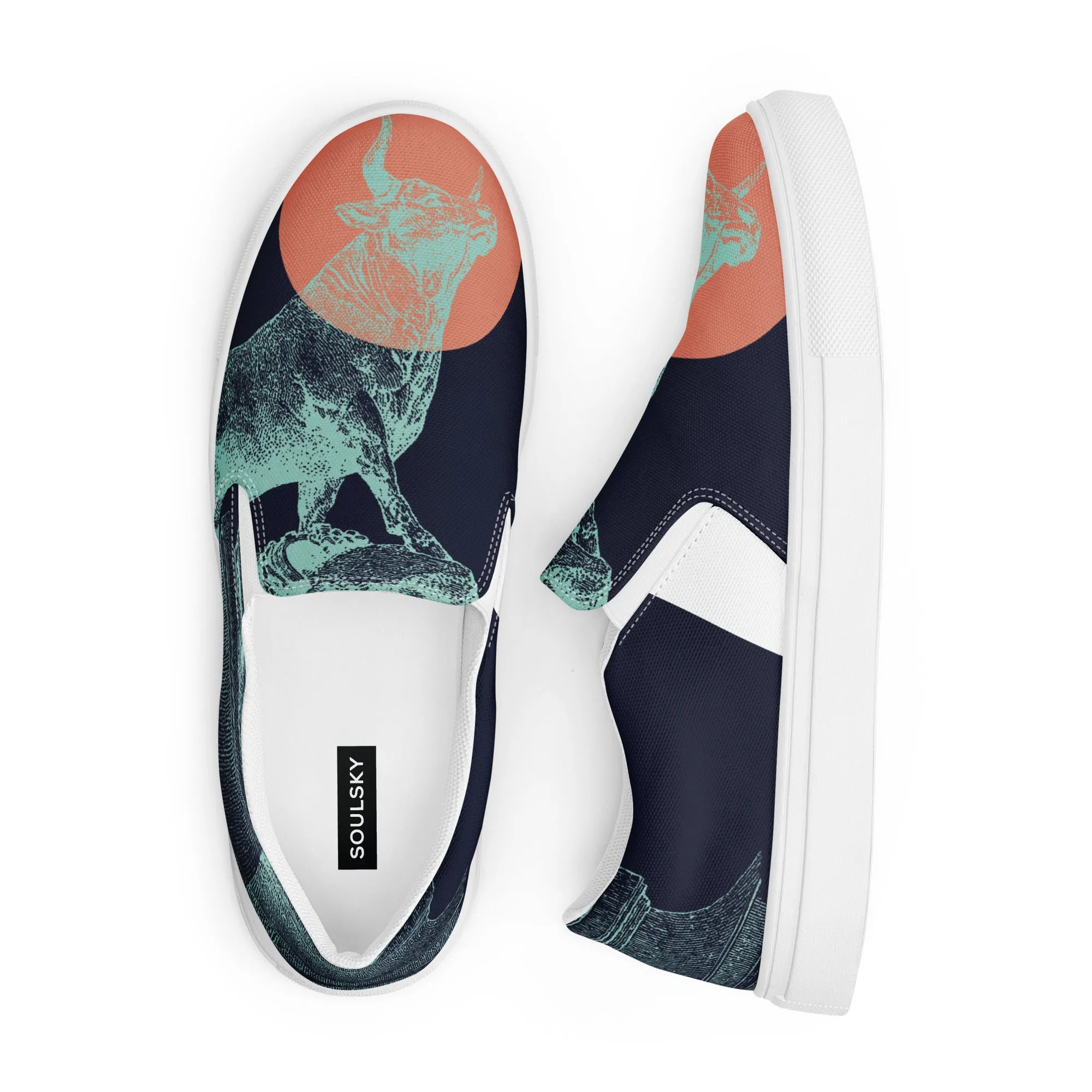 CARPE DIEM Men’s Slip-On Canvas Shoes
