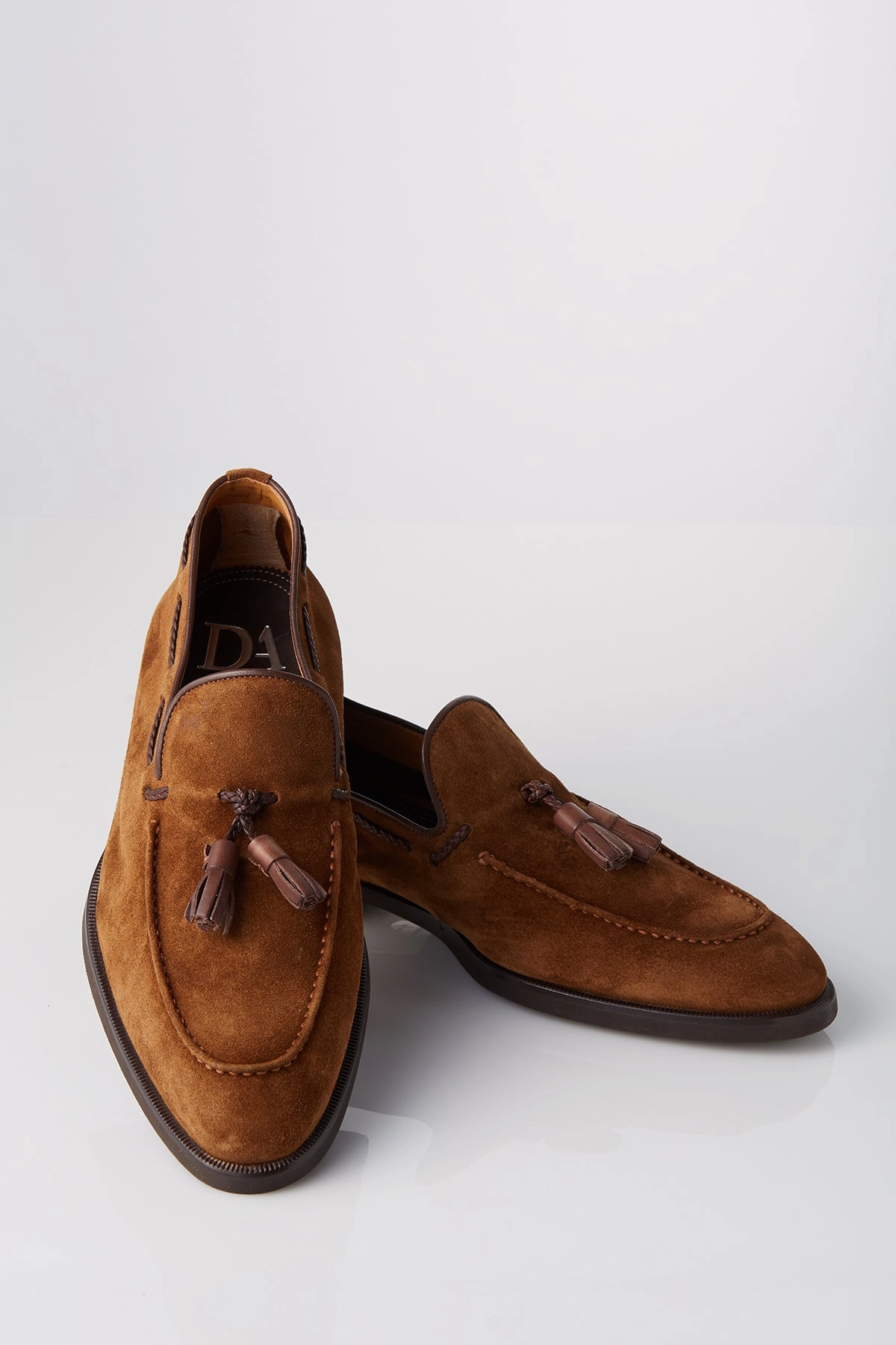 Casual Performance Active Gear David August Suede Tassel Loafer in Cacao