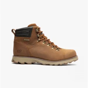 CAT SIRE Mens Nubuck Waterproof Boots Brown Sugar