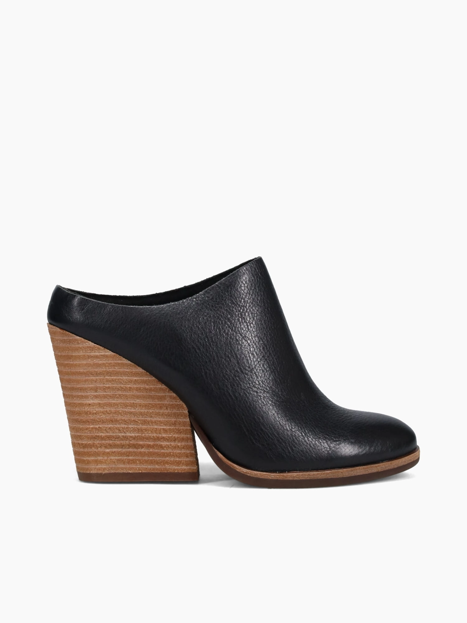 Flexible Grip Casual Style Challis Black Full Grain Leather
