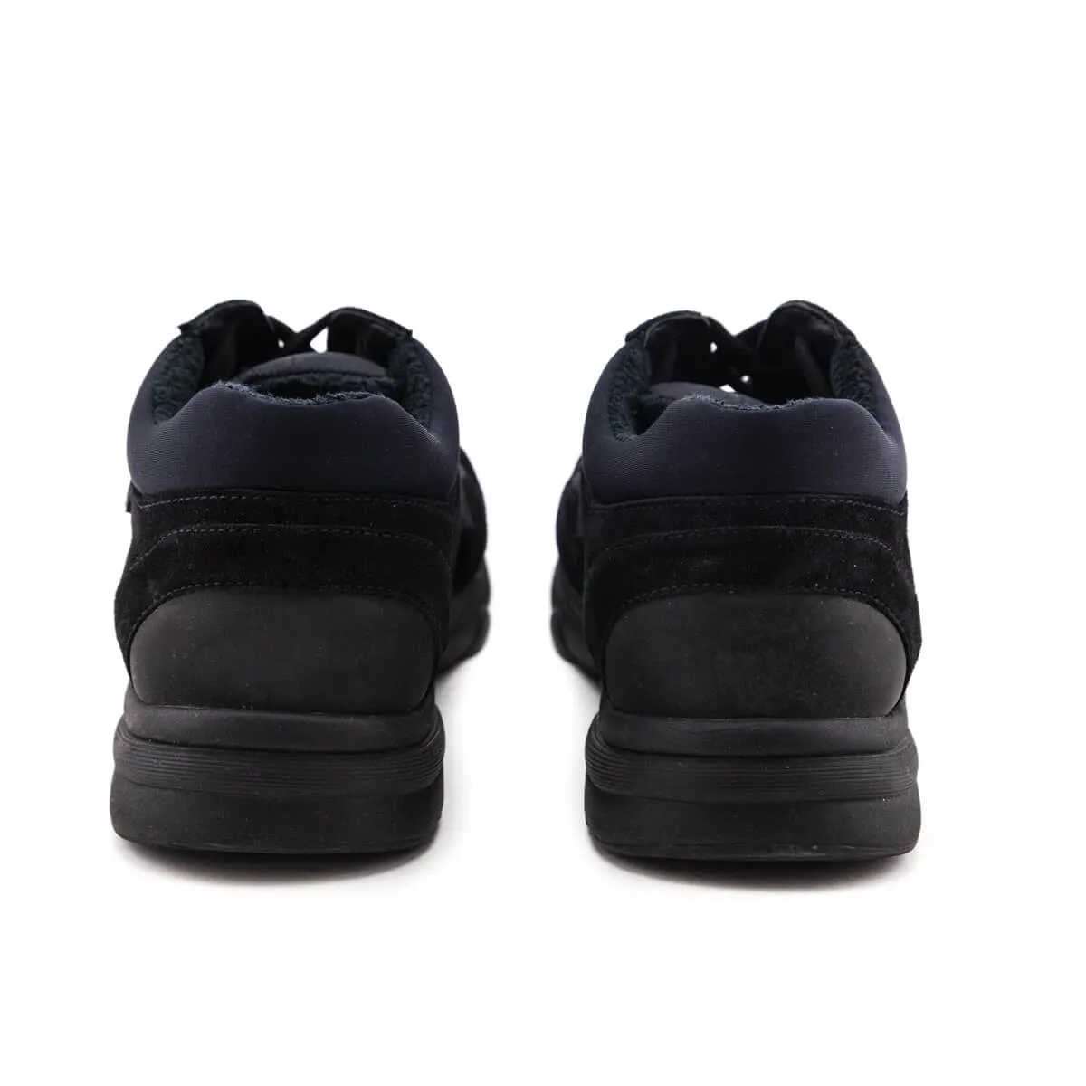 Chanel Black Suede CC Sneakers Size US 10 | EU 40