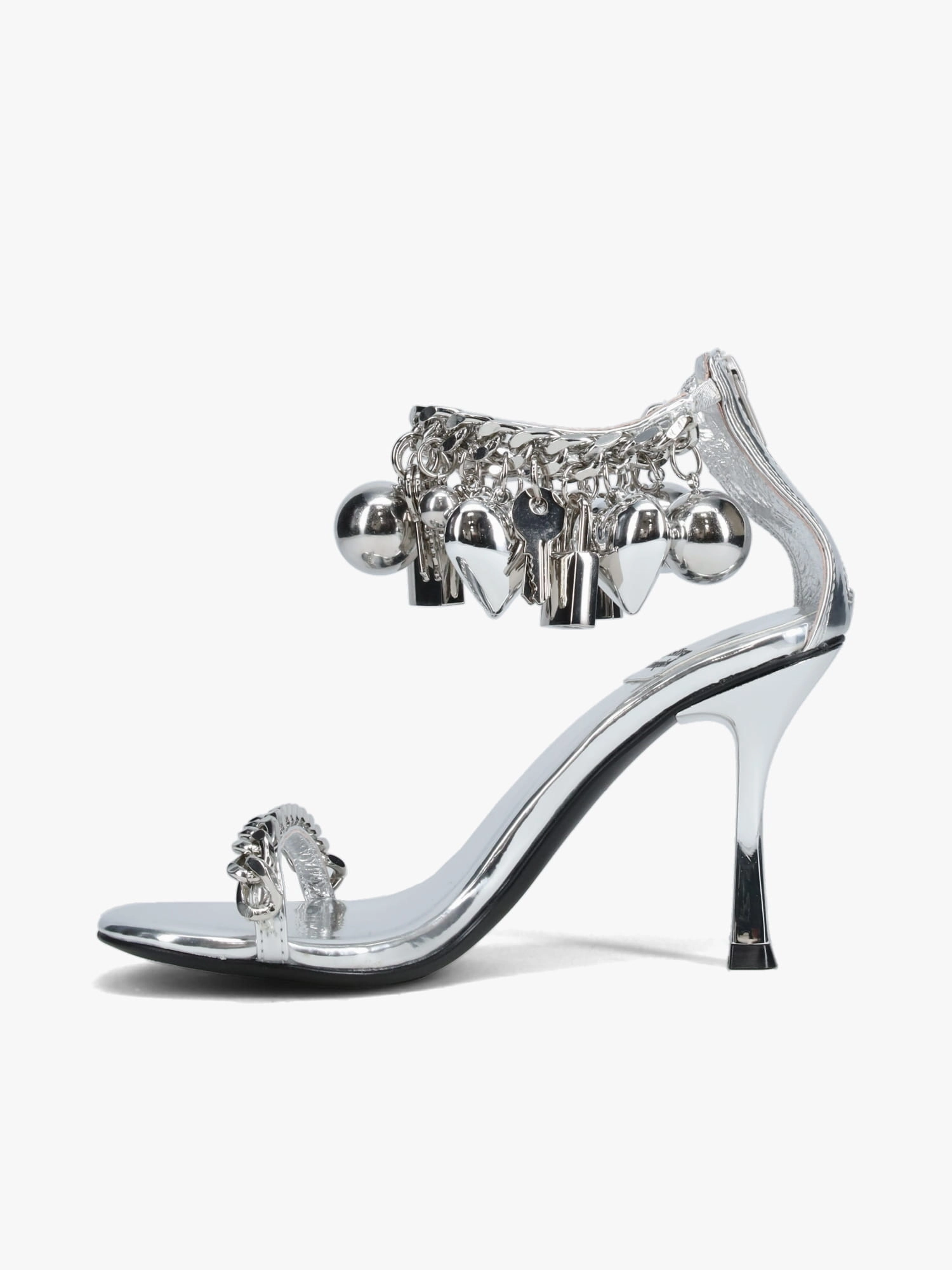 Flexible Summer Sandals Charmz Silver Silver metallic