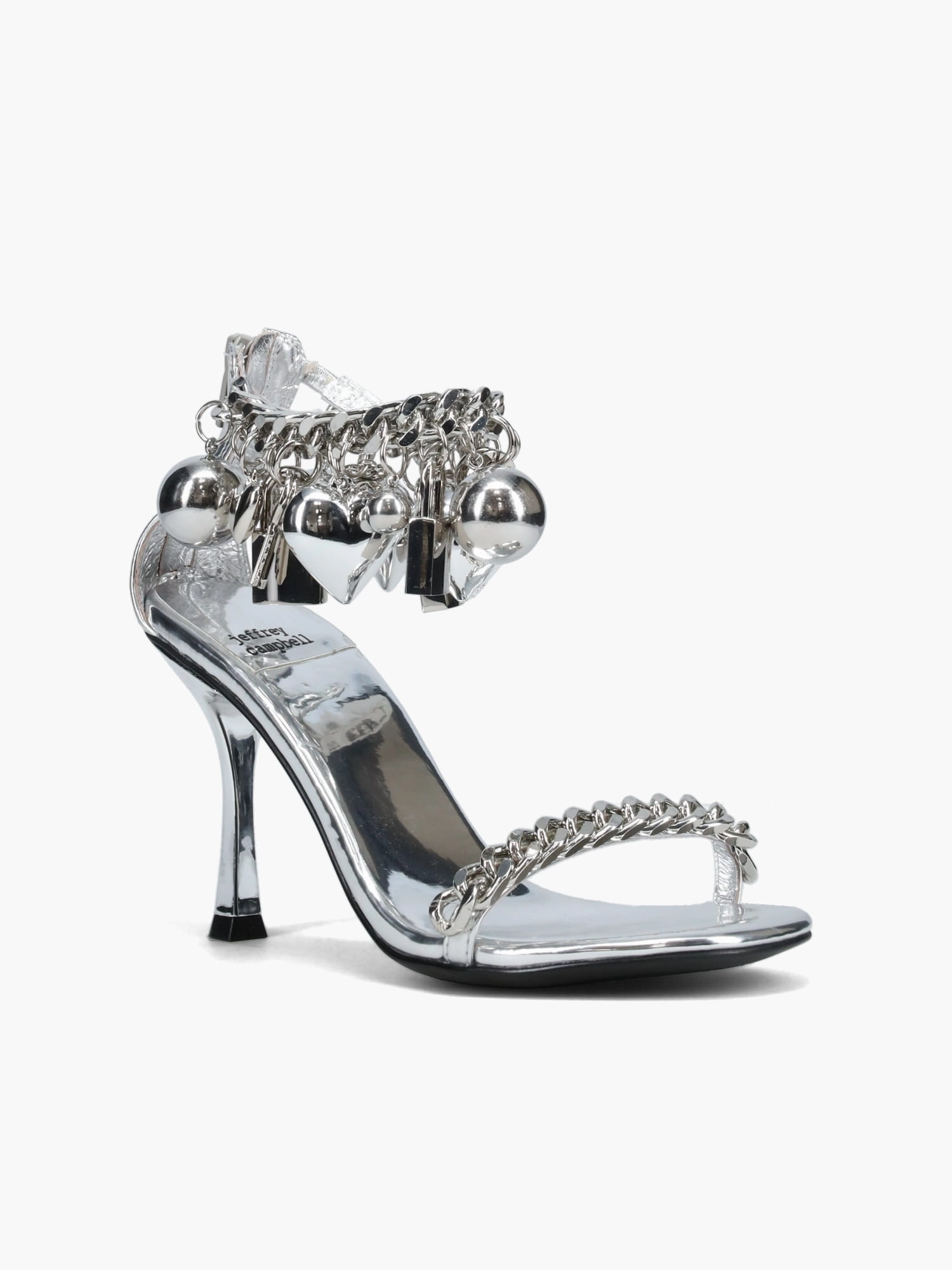 Charmz Silver Silver metallic Relaxing Flats Quick Dry Webbing