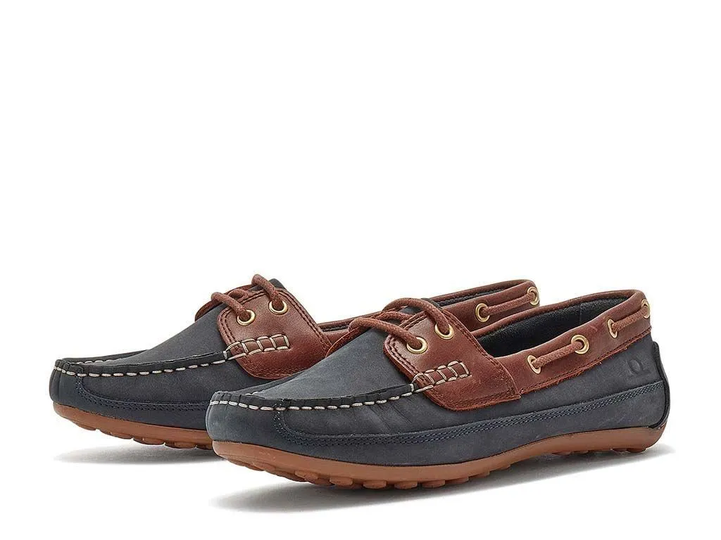 Chatham Women's Cromer Nubuck Driving Moccasins in 3 Colour Options 3 to 8