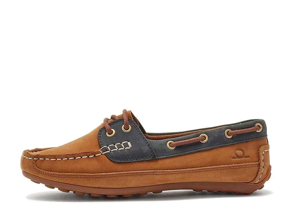 Chatham Women's Cromer Nubuck Driving Moccasins in 3 Colour Options 3 to 8