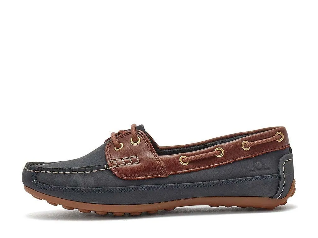 Chatham Women's Cromer Nubuck Driving Moccasins in 3 Colour Options 3 to 8