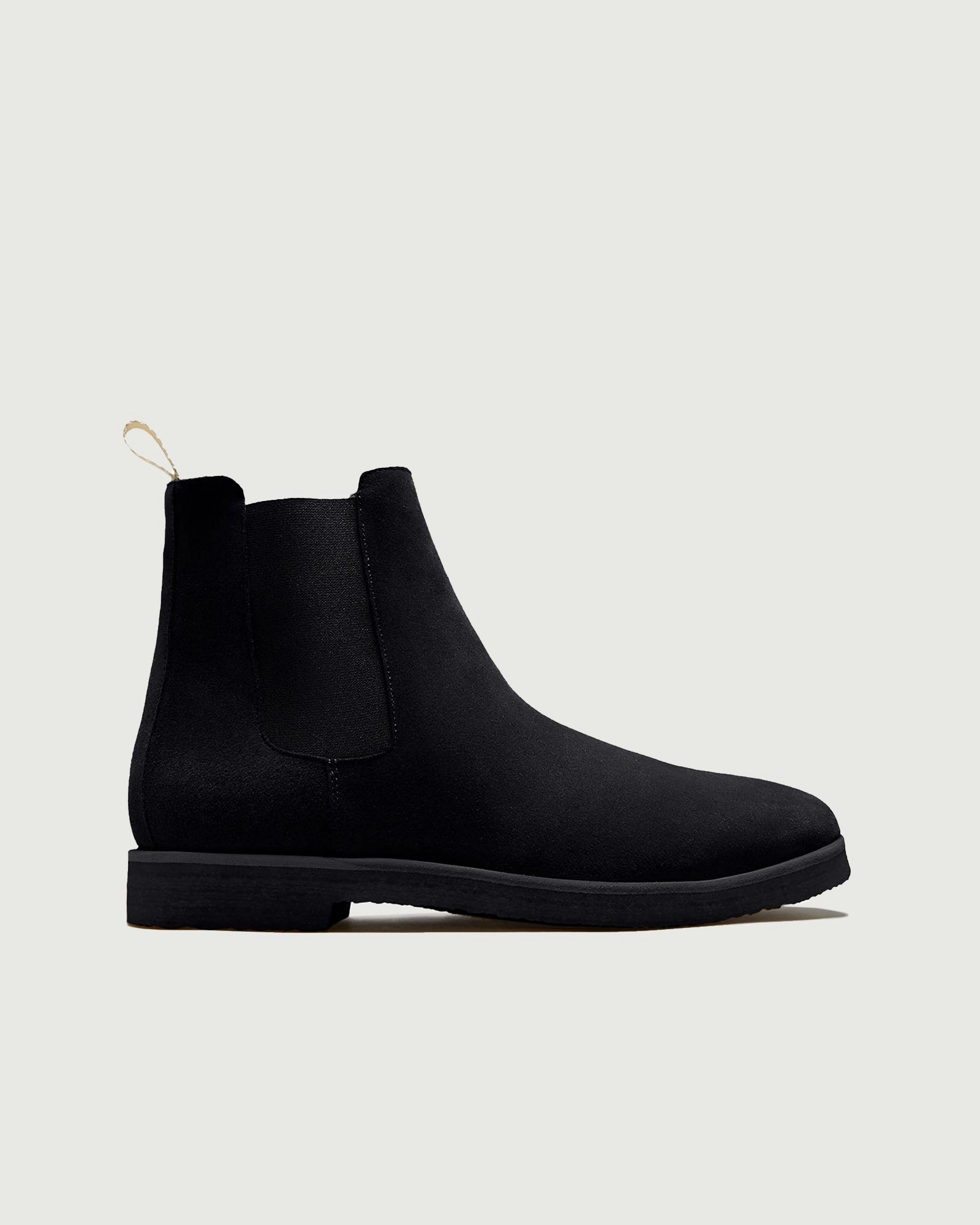 Chelsea Boot | Black Suede Natural Motion Flex Ventilated Upper