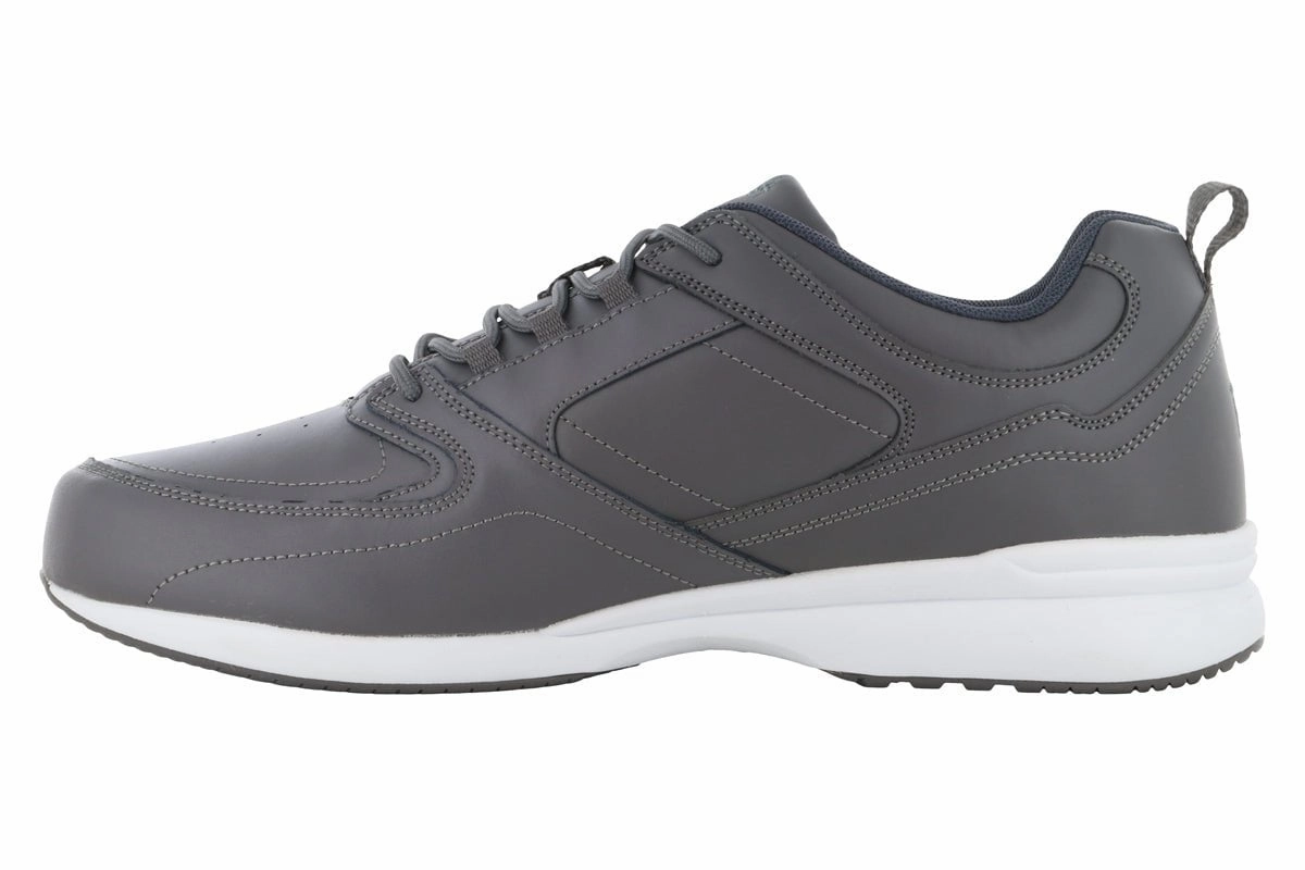 Propet Lifewalker Sport Dark Grey Easy Outfit Wedge Sole