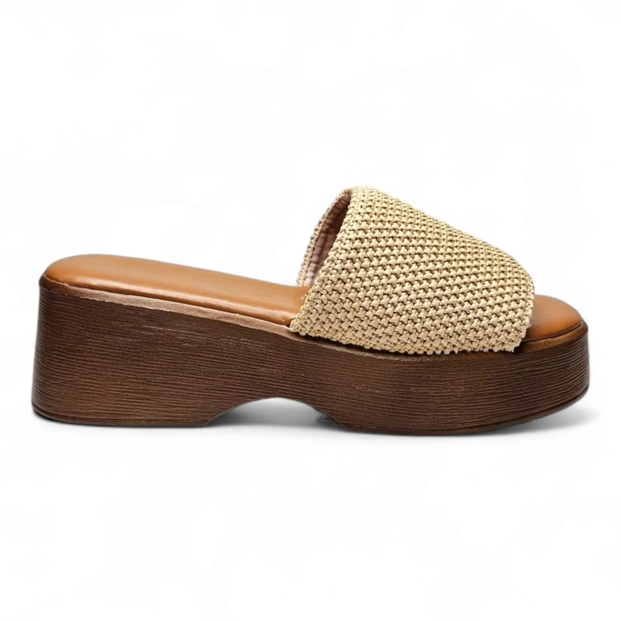 Chipper Wide Band Platform Wedge