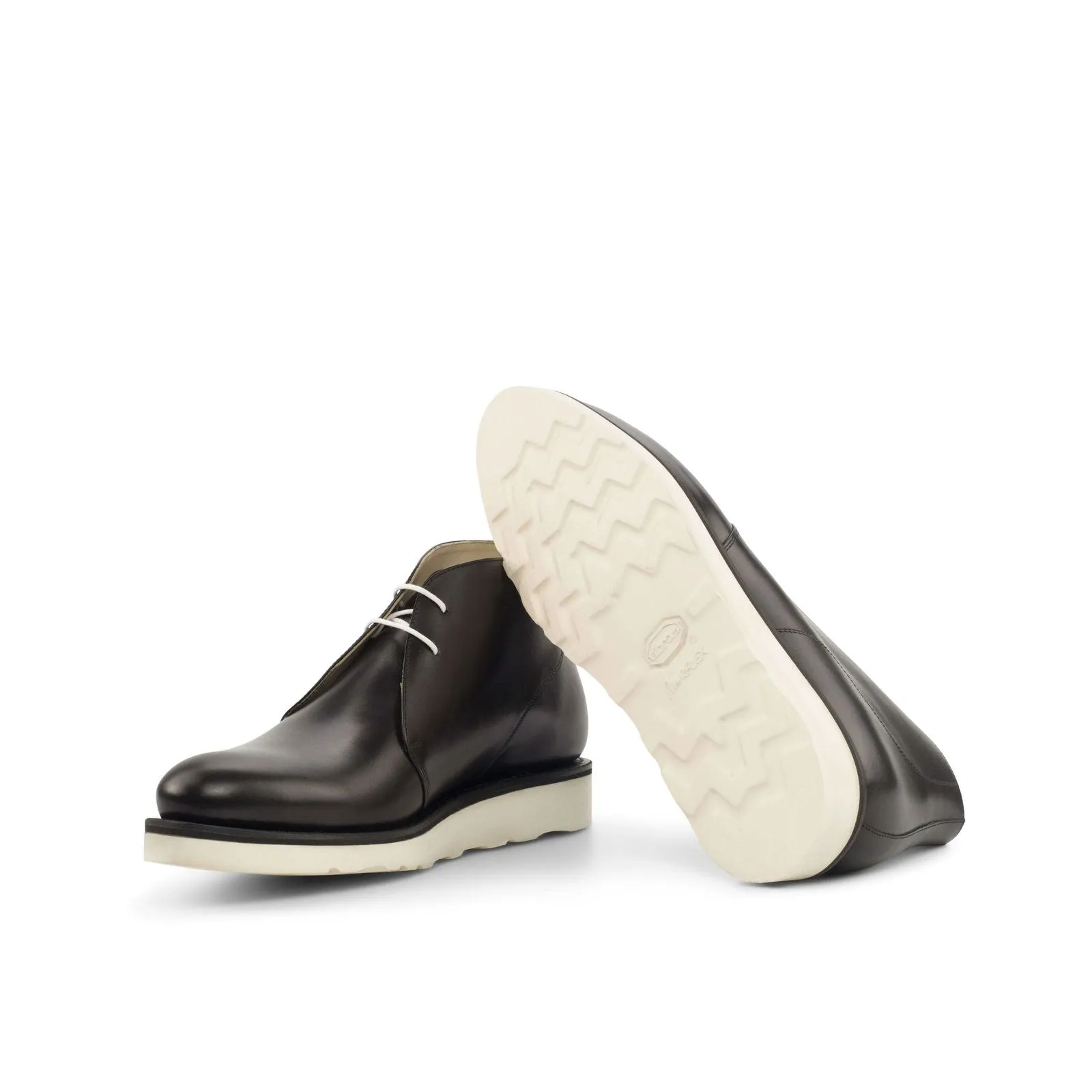 Chukka-Box Calf, Black-Wholesale
