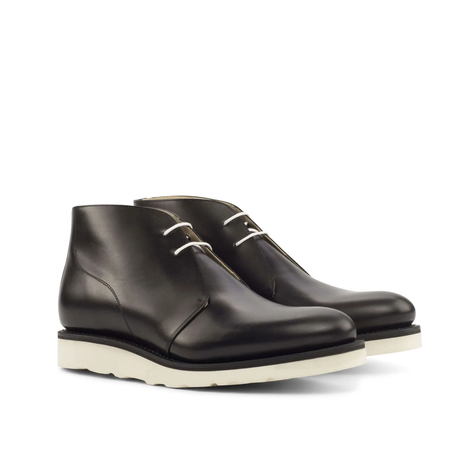 Chukka-Box Calf, Black-Wholesale