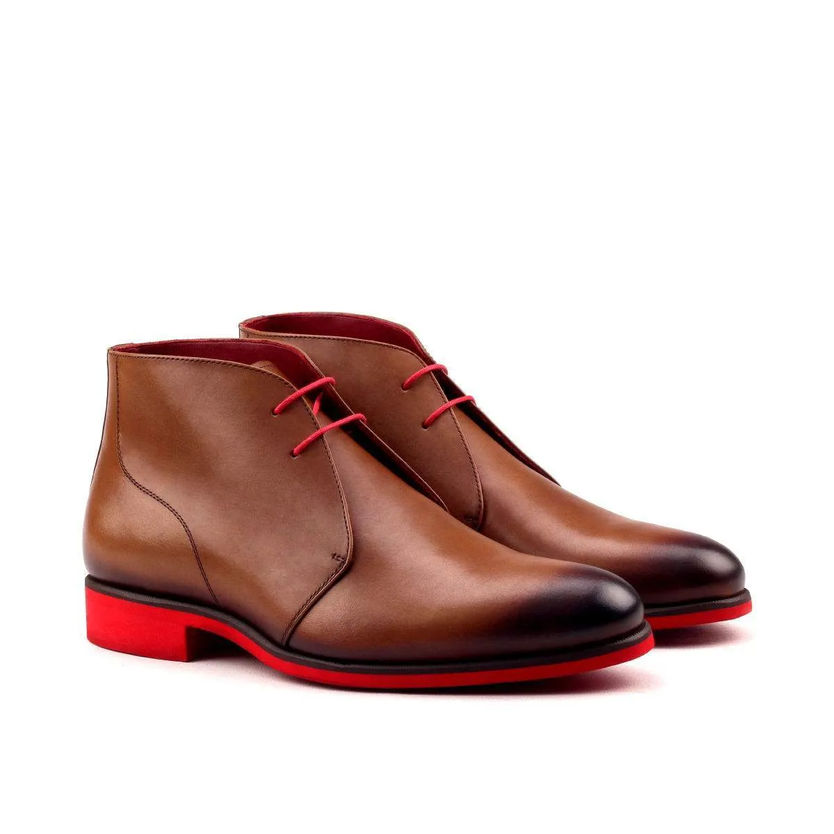 Chukka-Painted Calf, Brown-Wholesale