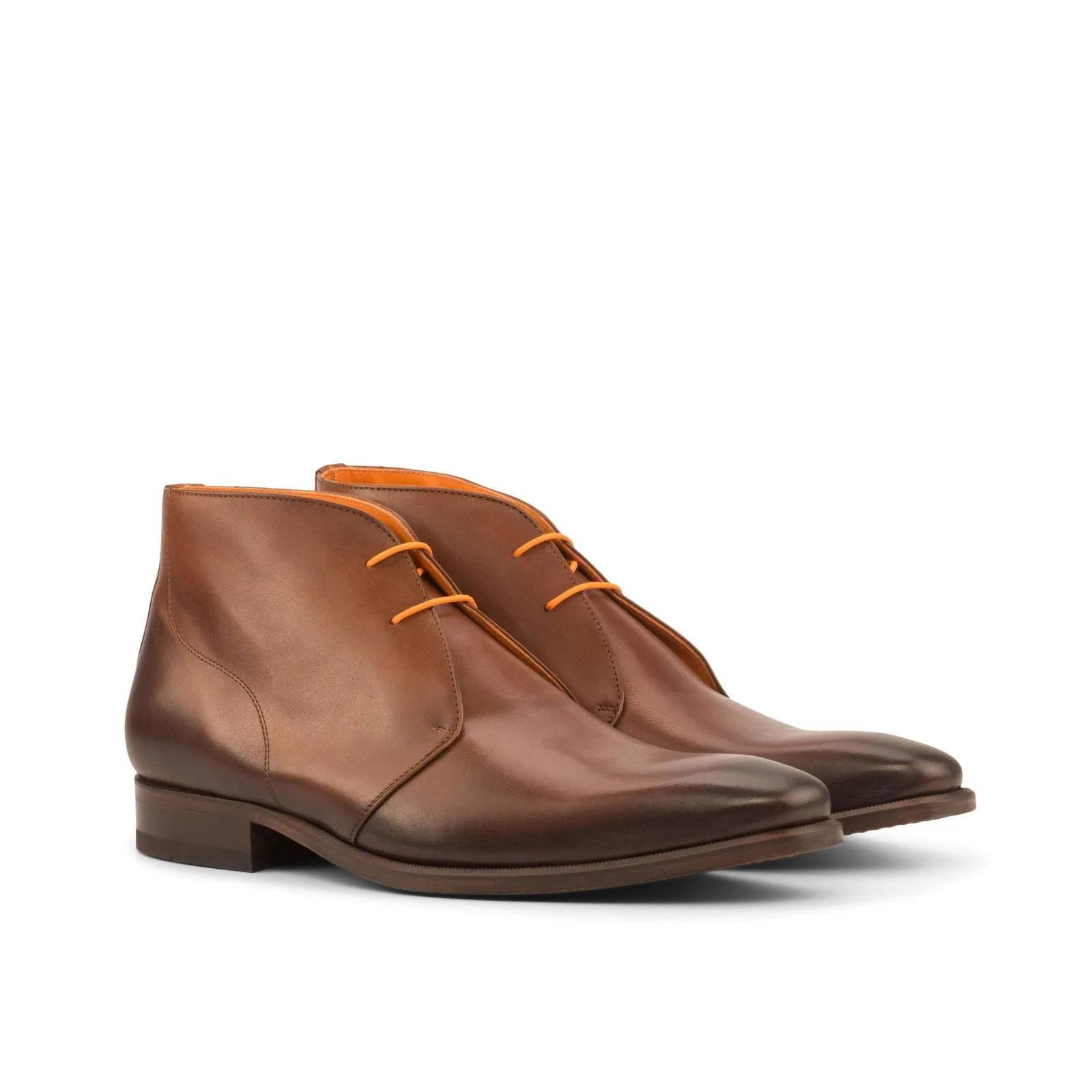 Chukka-Painted Calf, Brown