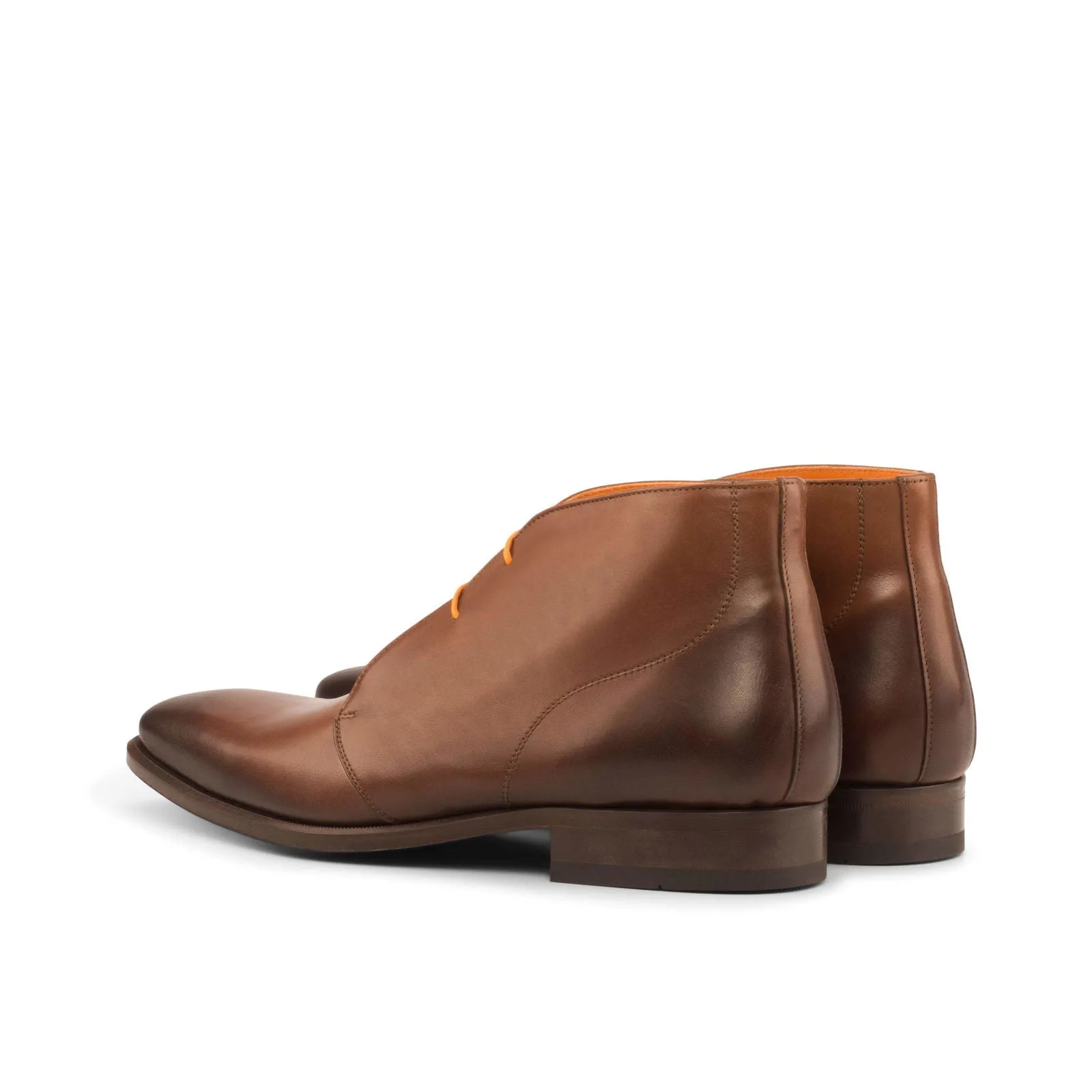Chukka-Painted Calf, Brown
